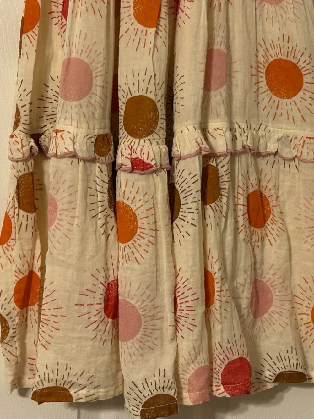 Girls PINK CHICKEN New York Sz 8Y Multi-Color Sunrise Garden Dress
